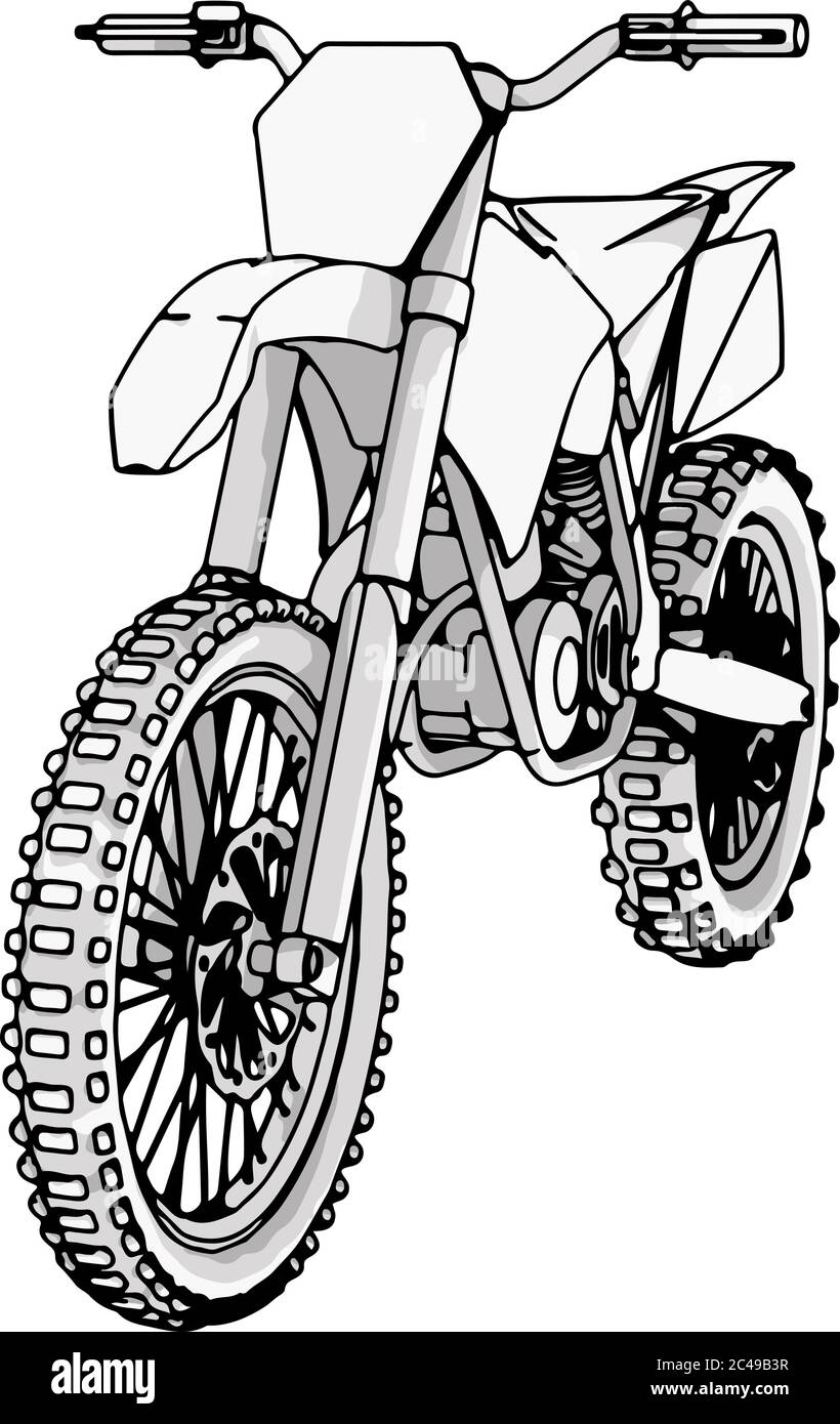 sketch motorcycle vector Stock Vector Image & Art - Alamy