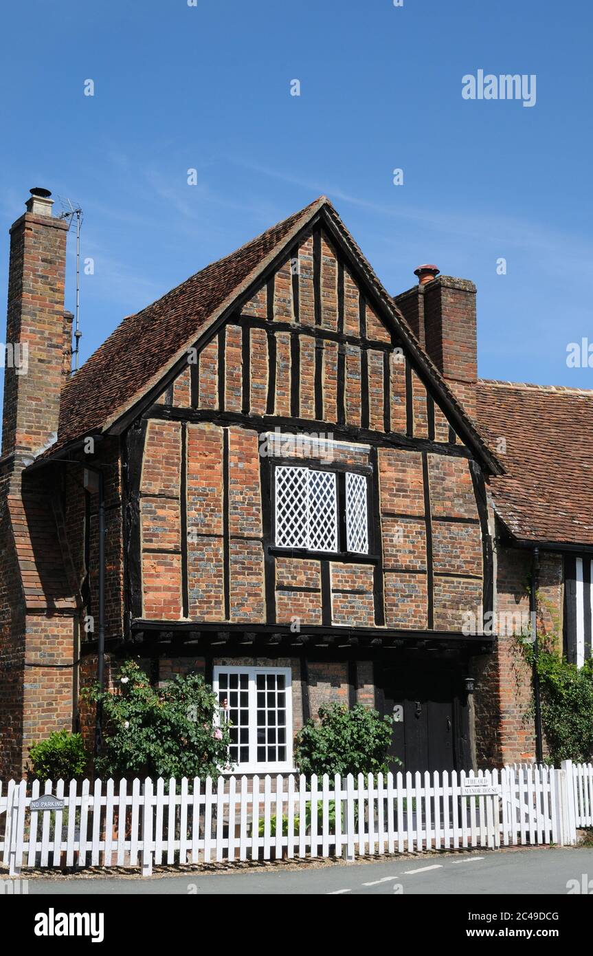 The Old Manor House, Aldbury, Hertfordshire, is a large sixteenth