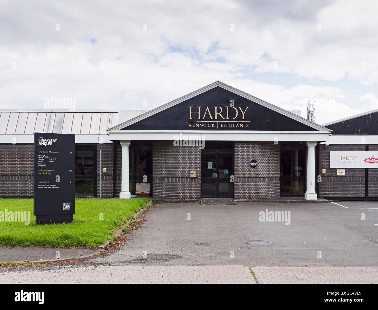 Premesis of Hardy fishing tackle manufacturers at alnwick