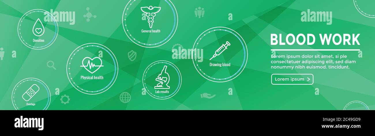 Taking a sample medical tube Stock Vector Images - Alamy