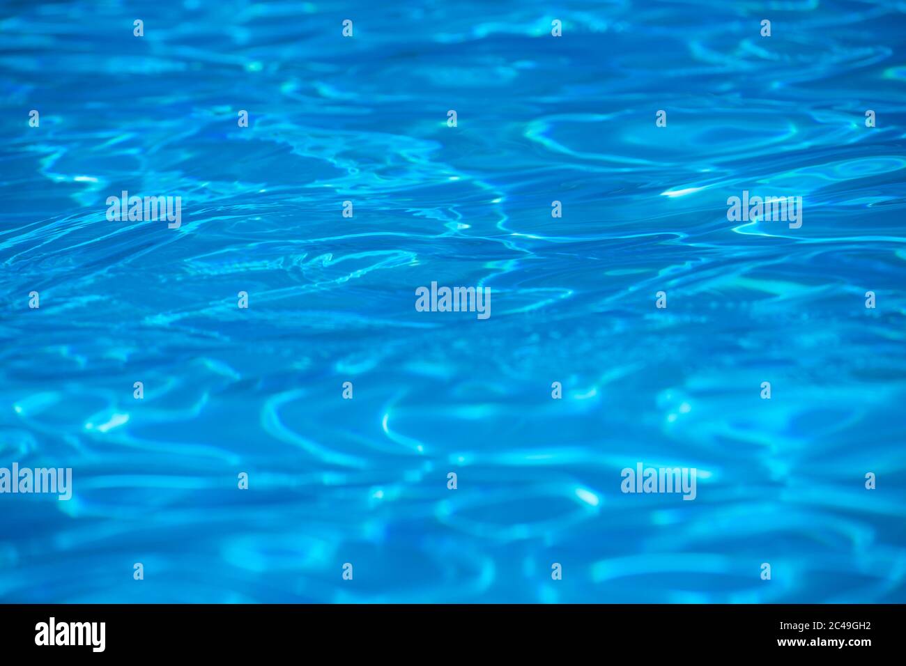 Abstract blue water surface background Stock Photo - Alamy