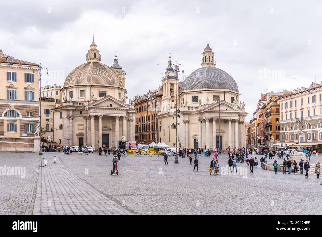 ROME, ITALY - MAY 05, 2019: Piazza del Popolo, English: People's Square ...