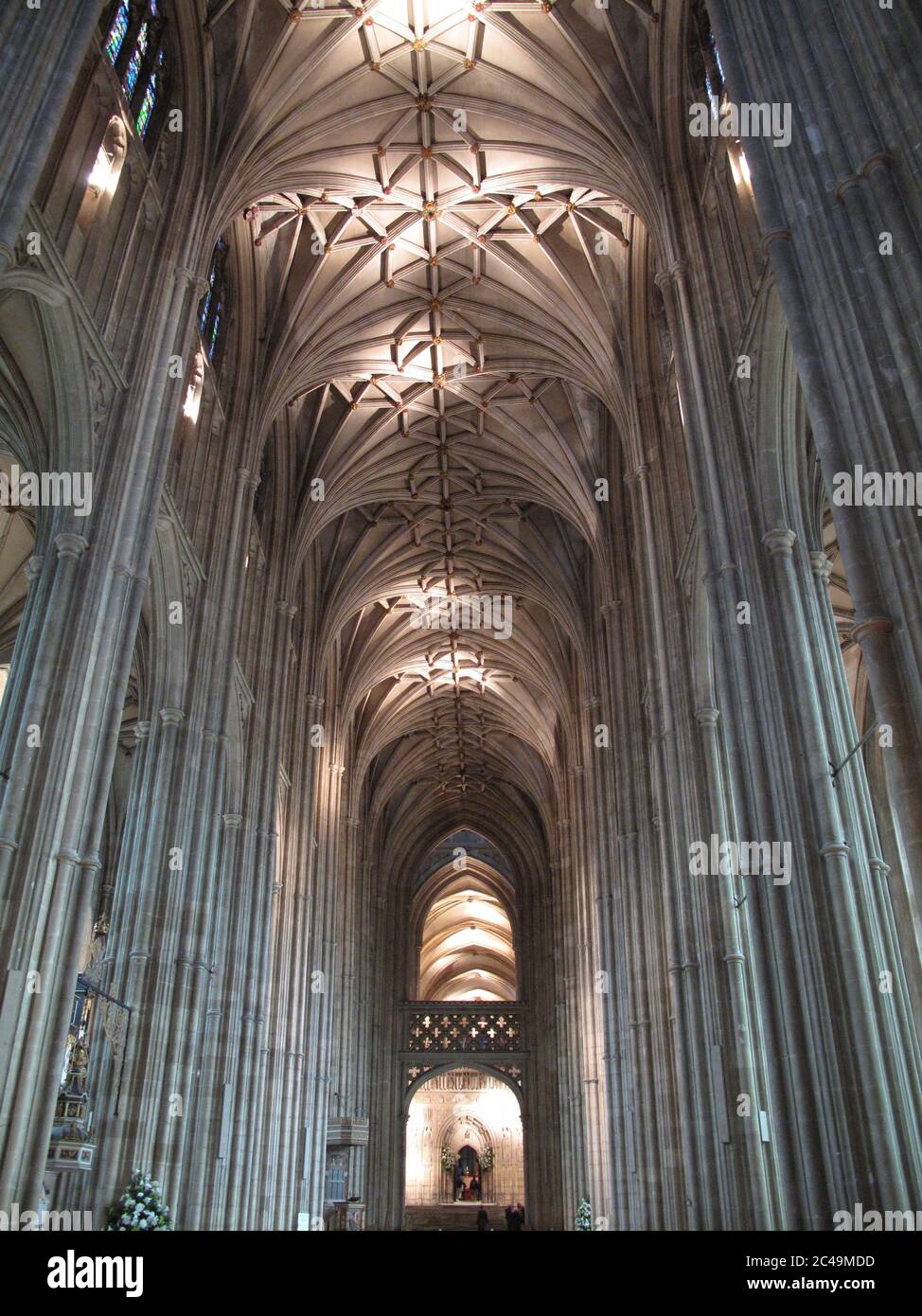 Ceiling canterbury cathedral hi-res stock photography and images - Alamy