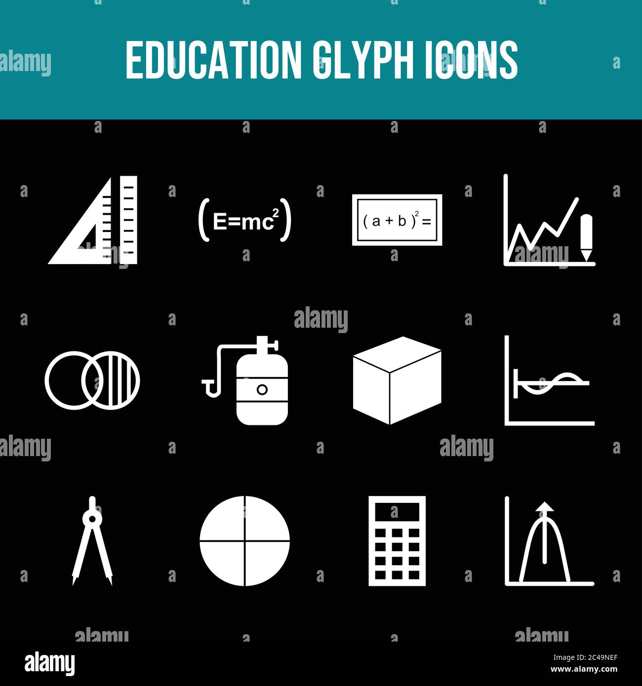 Bell shaped graph vector line icon hi-res stock photography and images ...