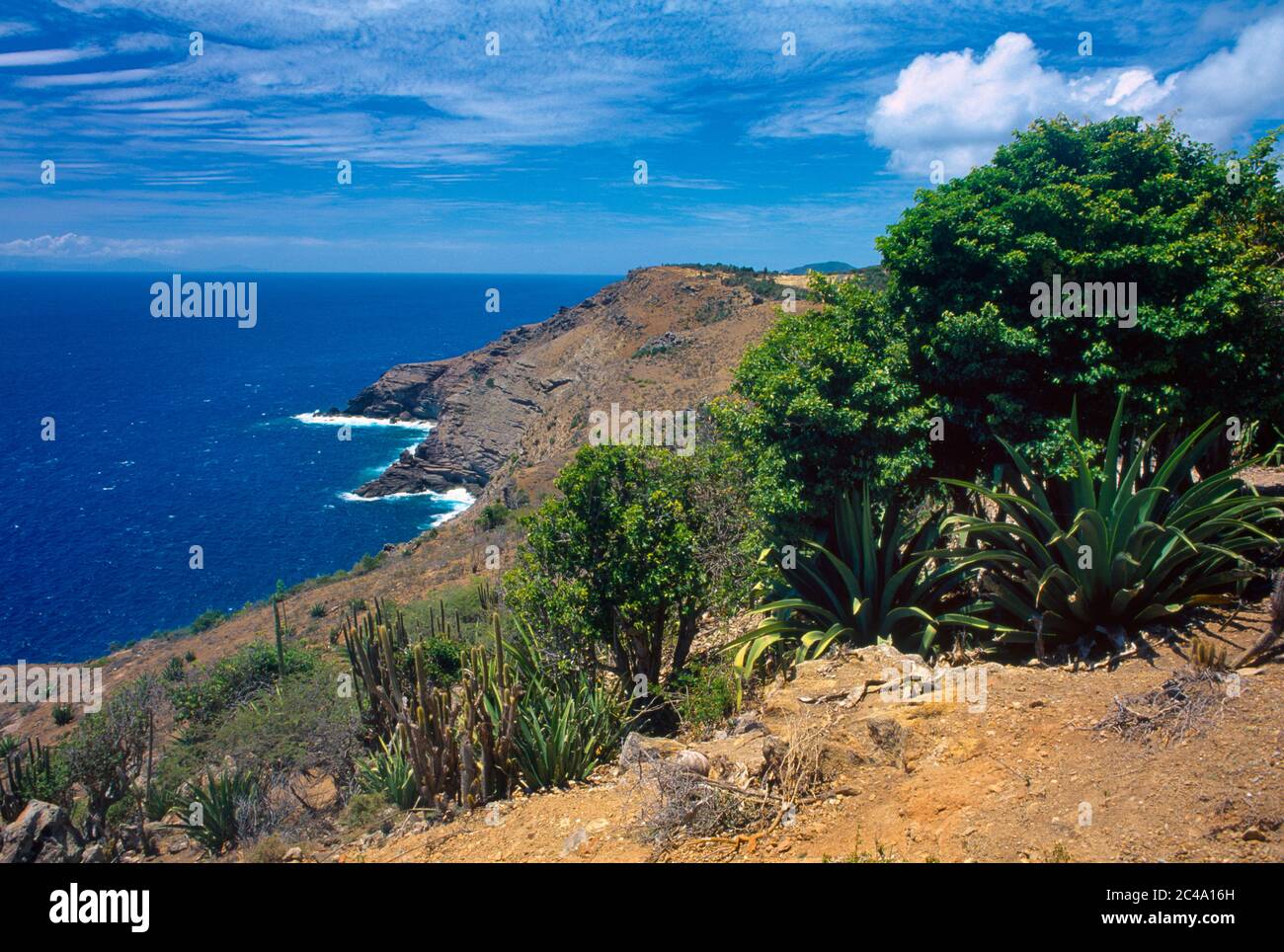 Indian Creek Antigua Mamora Bay & Willoughby Bay Stock Photo Alamy