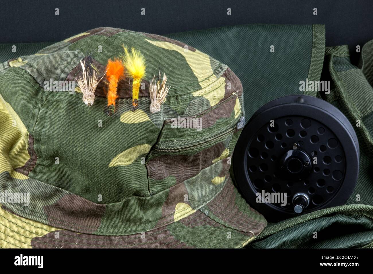old fishing hat