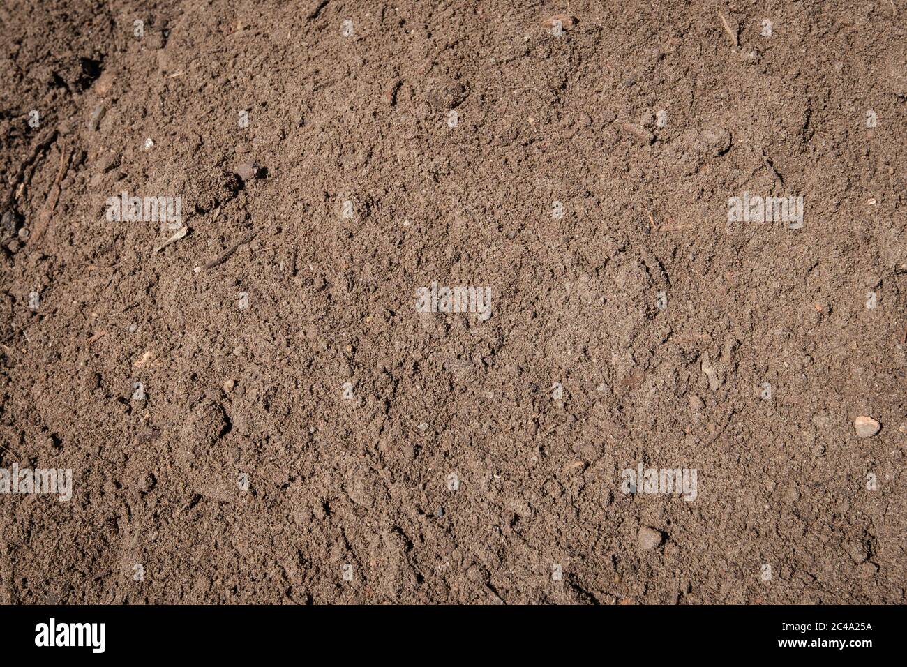sand closeup for construction material - Stock Photo