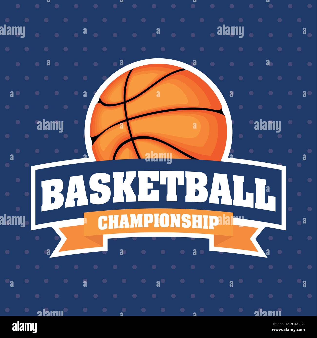 Basketball game sport with balloon and lettering emblem vector illustration  design Stock Vector Image & Art - Alamy