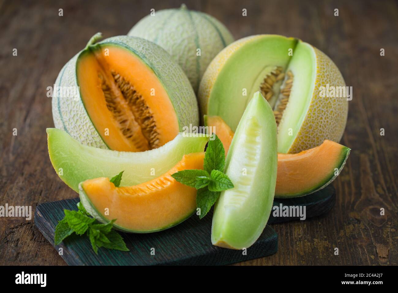 Golden honeydew melon hires stock photography and images Alamy