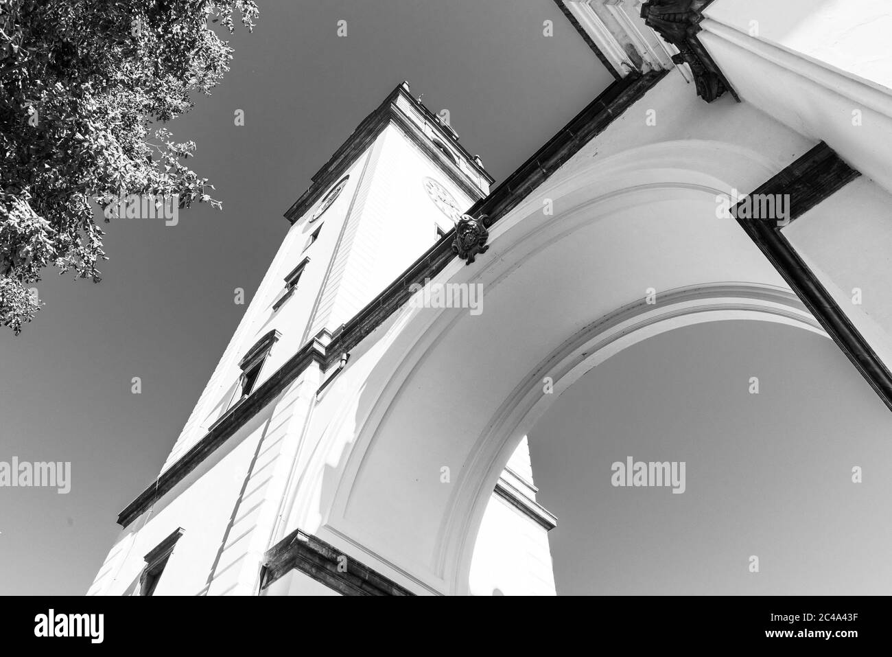 Bohemian baroque architecture Black and White Stock Photos & Images - Alamy