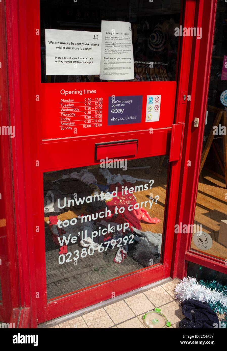 British heart foundation donation pick up best sale