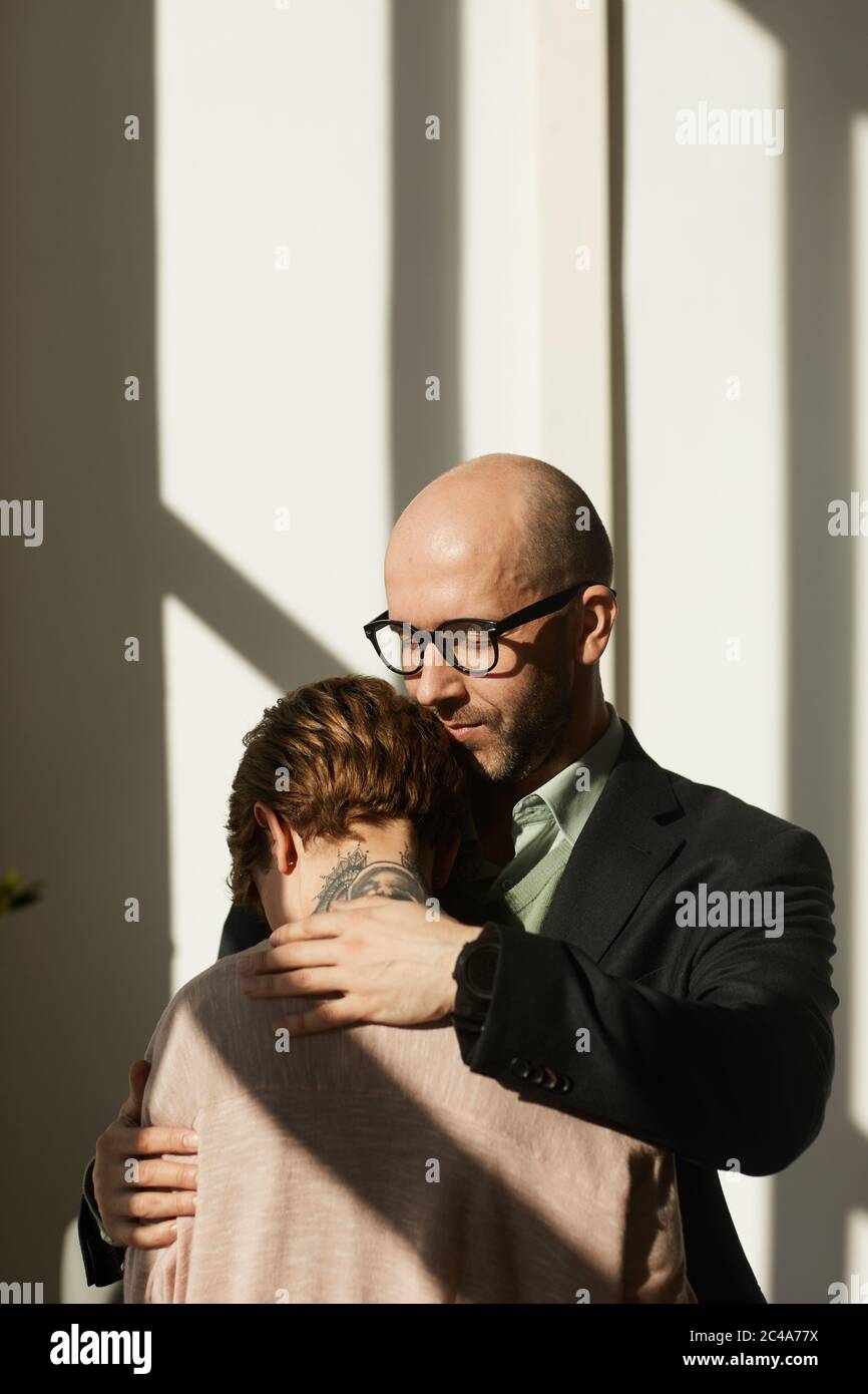 Man woman office suit hi-res stock photography and images - Alamy