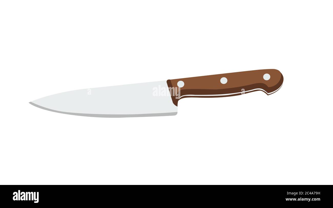 Vector Isolated Illustration of a Knife Stock Vector Image & Art - Alamy
