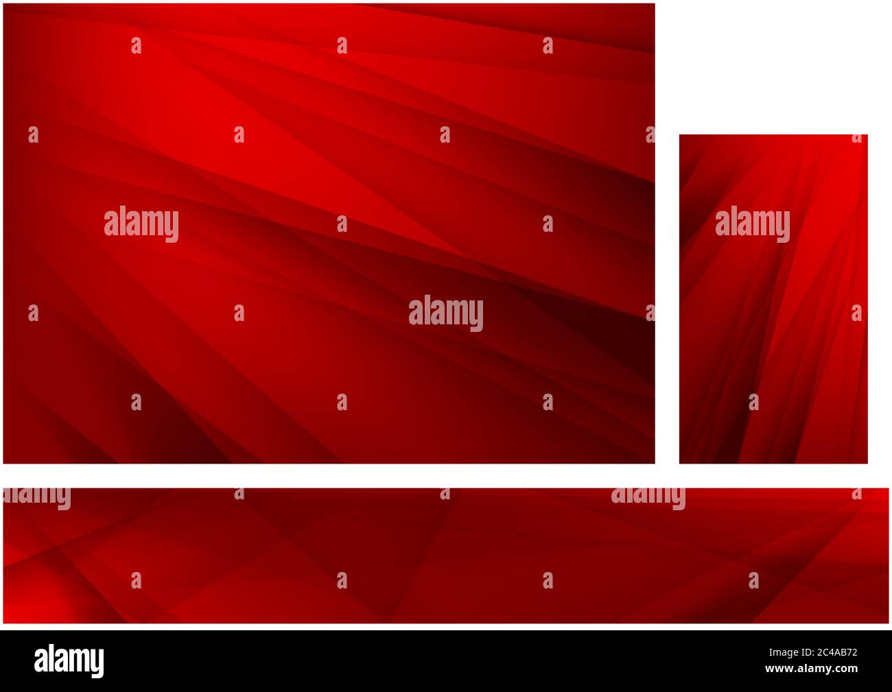 Abstract Red Background with Stripes Set Stock Vector Image & Art - Alamy