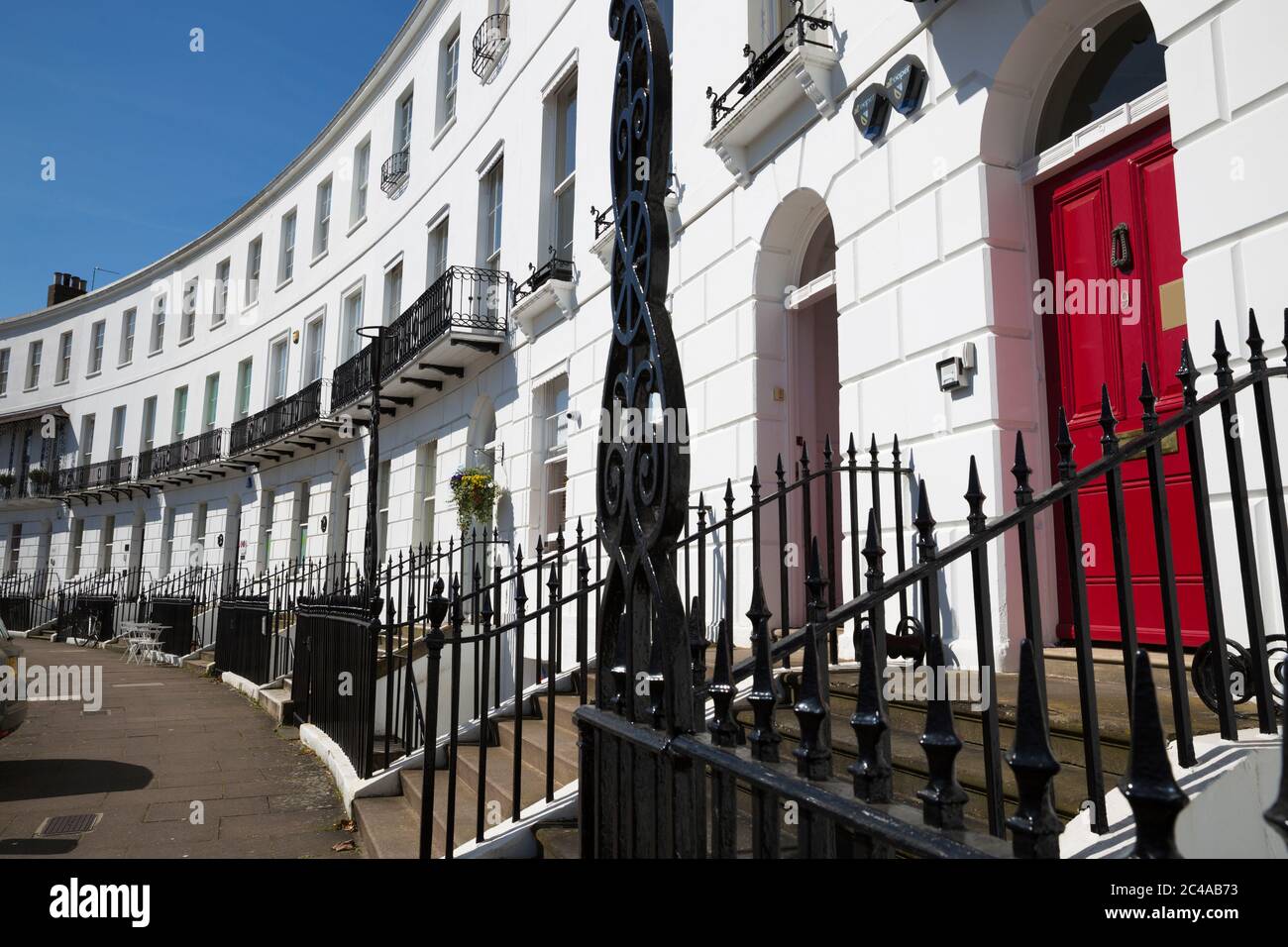 Royal Crescent, Cheltenham, Gloucestershire, England, United Kingdom