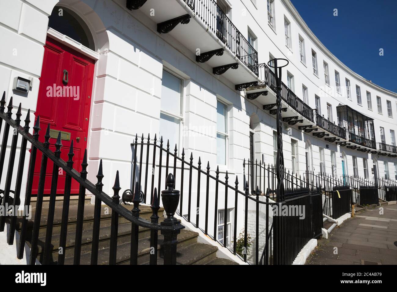 Royal Crescent, Cheltenham, Gloucestershire, England, United Kingdom