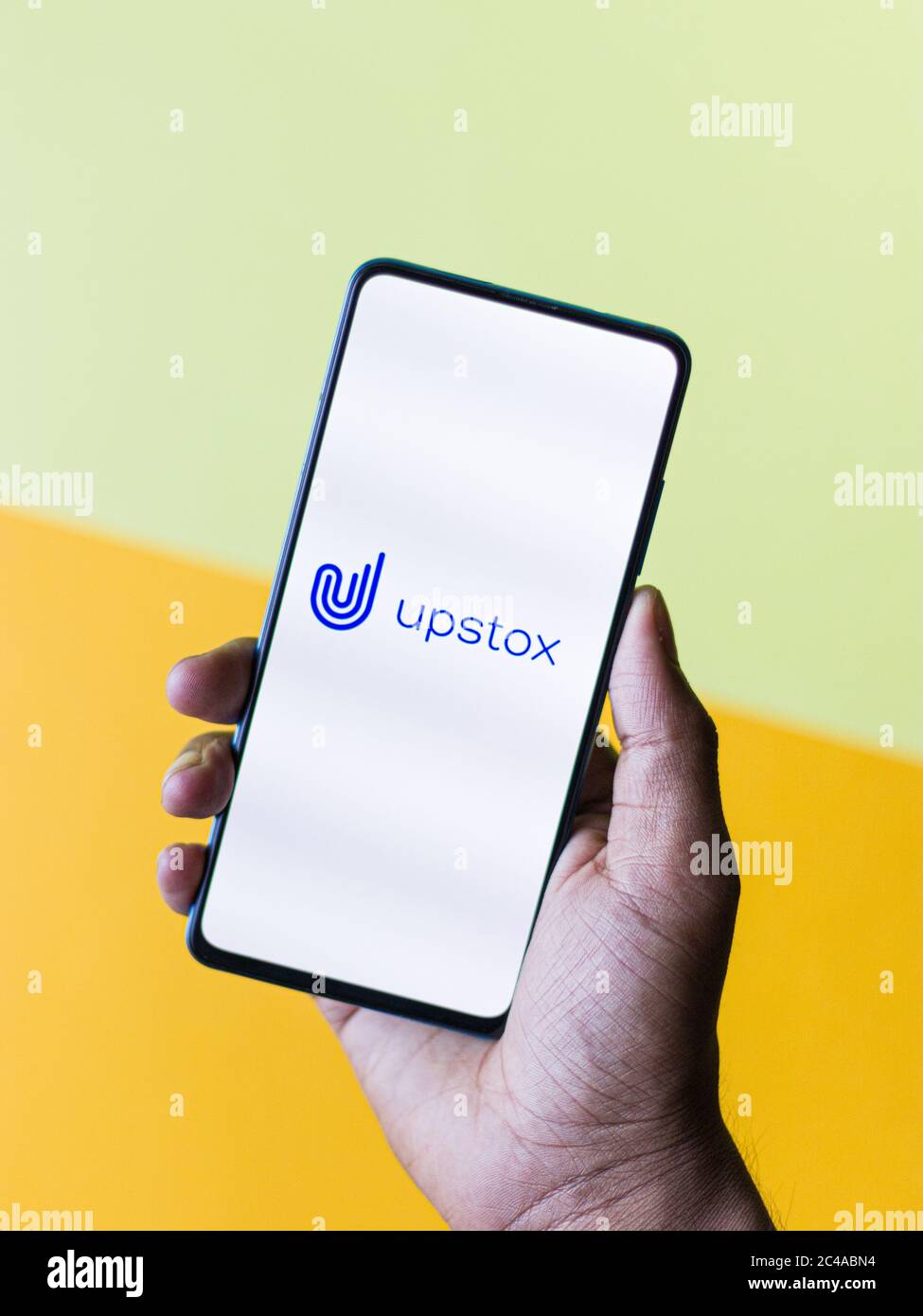Download Assam India April 25 2020 Upstox Pro A Trading Broker Stock Photo Alamy