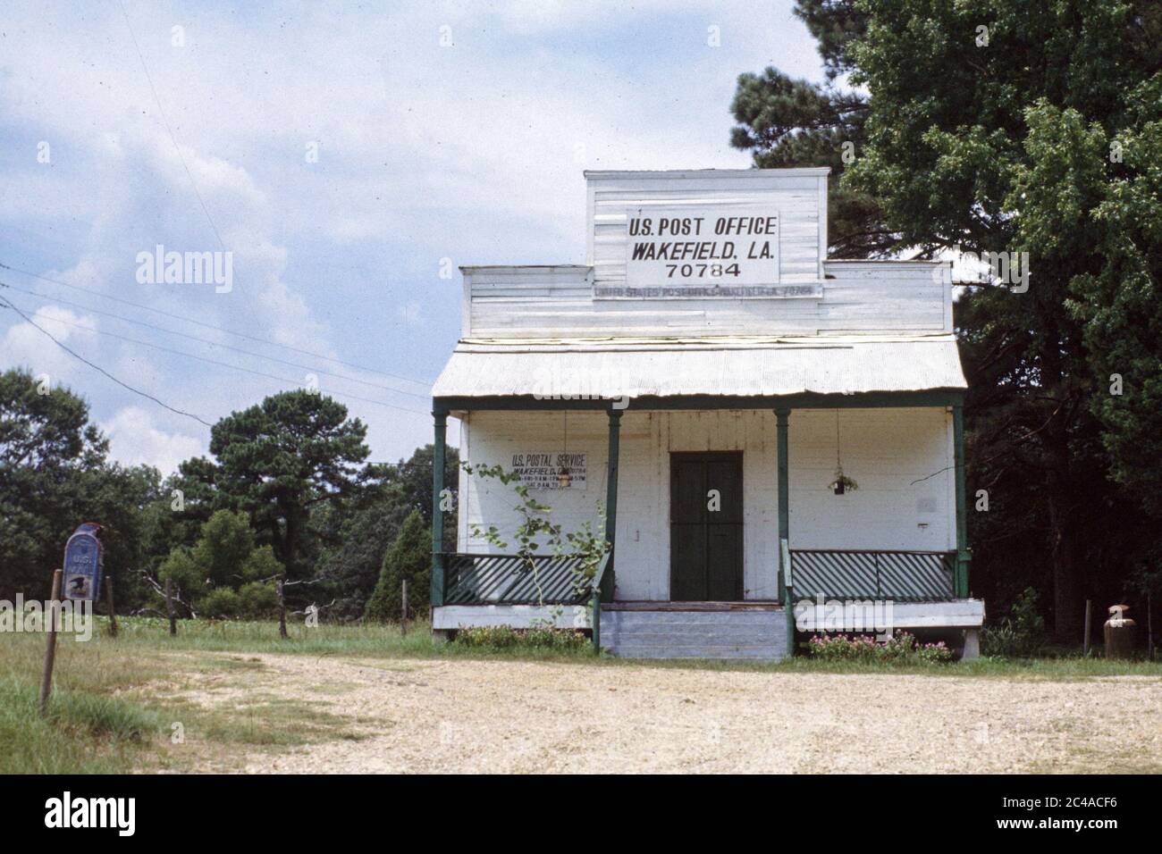 A post office at Wakefield Louisiana in 1980 Stock Photo Alamy