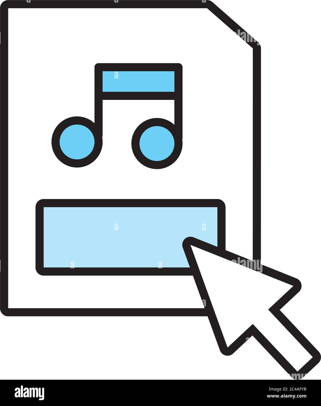 Parchment paper sheet music Stock Vector Images - Alamy