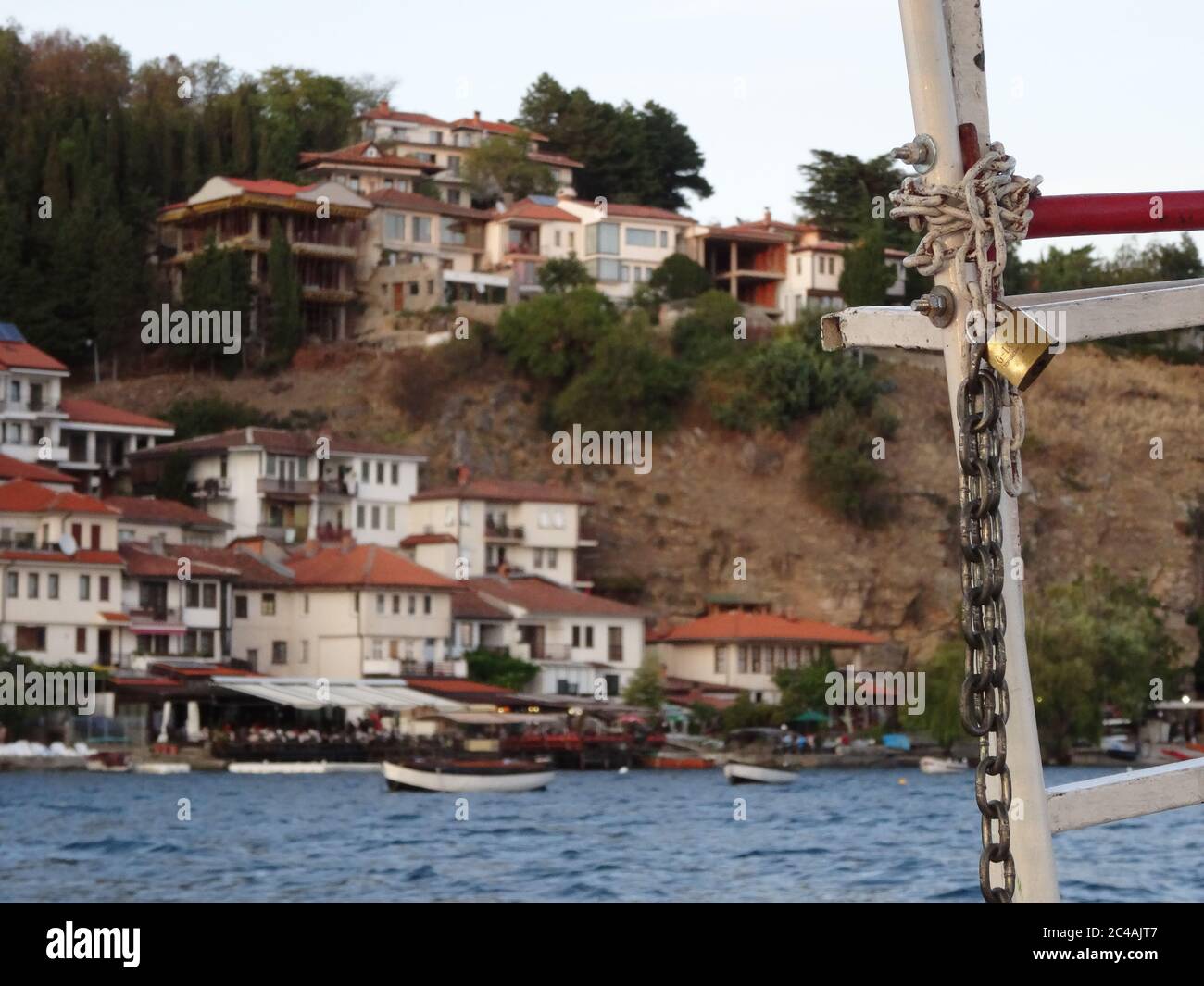Former Yugoslav Republic Of Macedonia Ohrid A Wonderful Place For Historical And Active Tourism Lake Ohrid Stock Photo Alamy