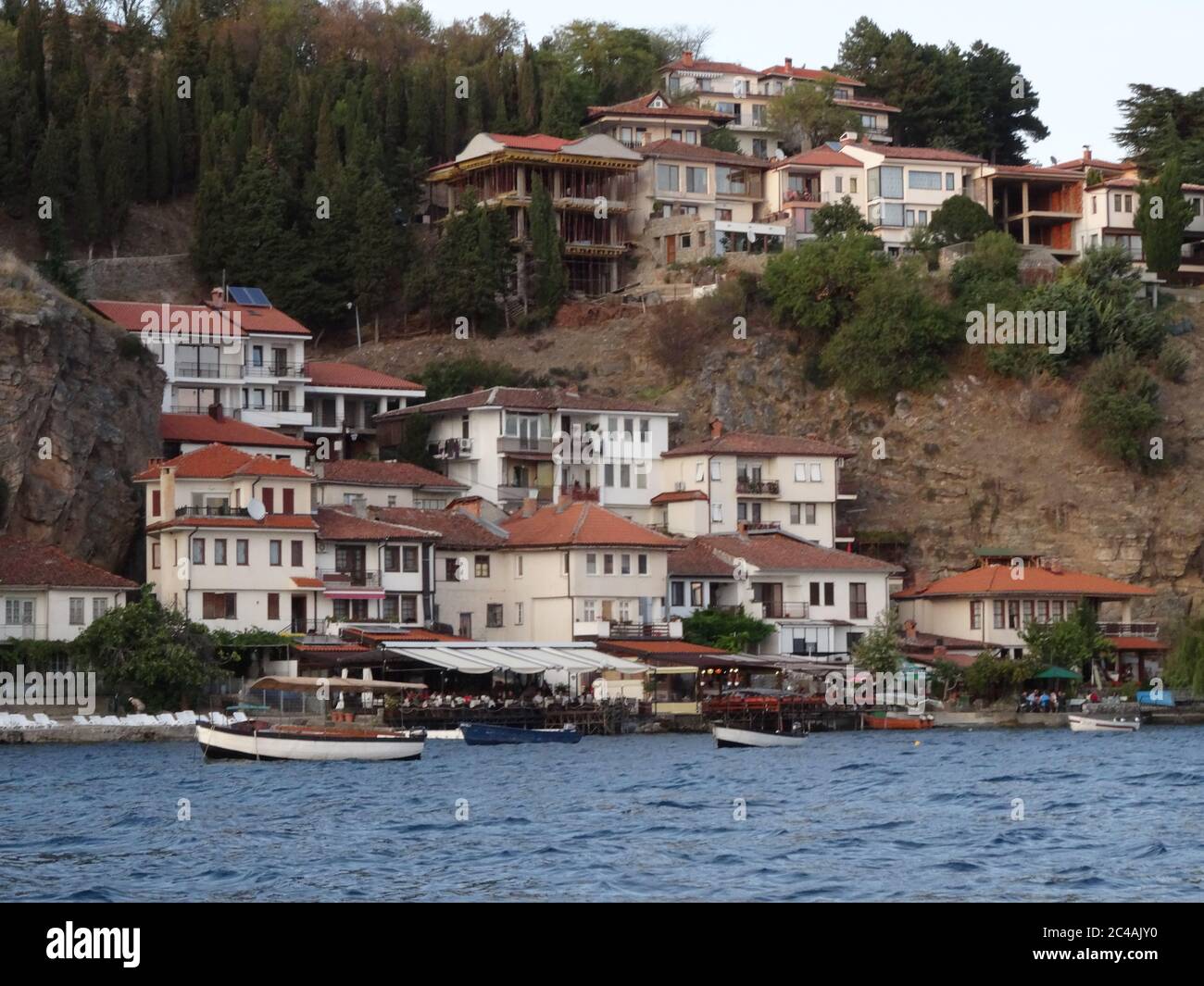 Former Yugoslav Republic Of Macedonia Ohrid A Wonderful Place For Historical And Active Tourism Lake Ohrid Stock Photo Alamy
