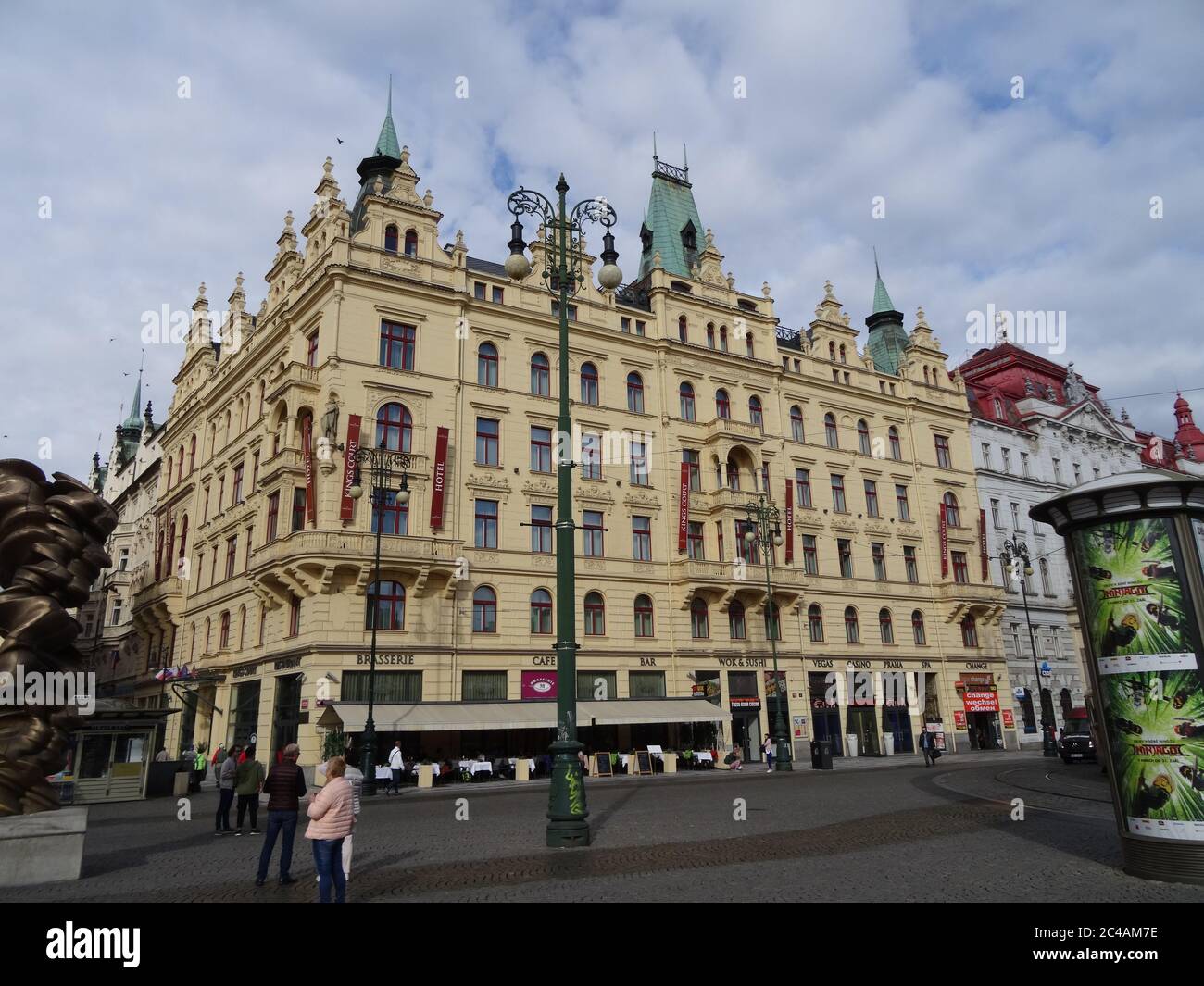 Prague's architecture is world-famous. The main attractions and interesting places. Czech colour Stock Photo