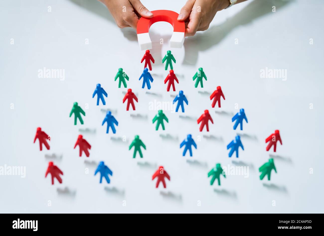 Lead Generation. Attract Customer With Stock Photo Alamy