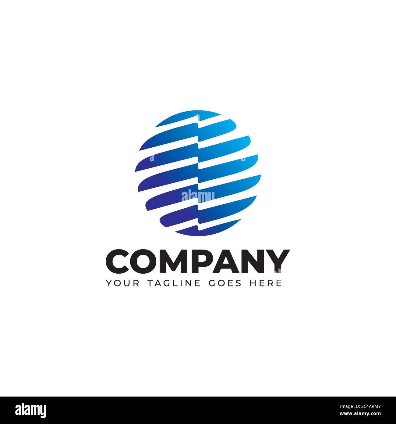 circle globe abstract logo vector eps Stock Vector Image & Art - Alamy