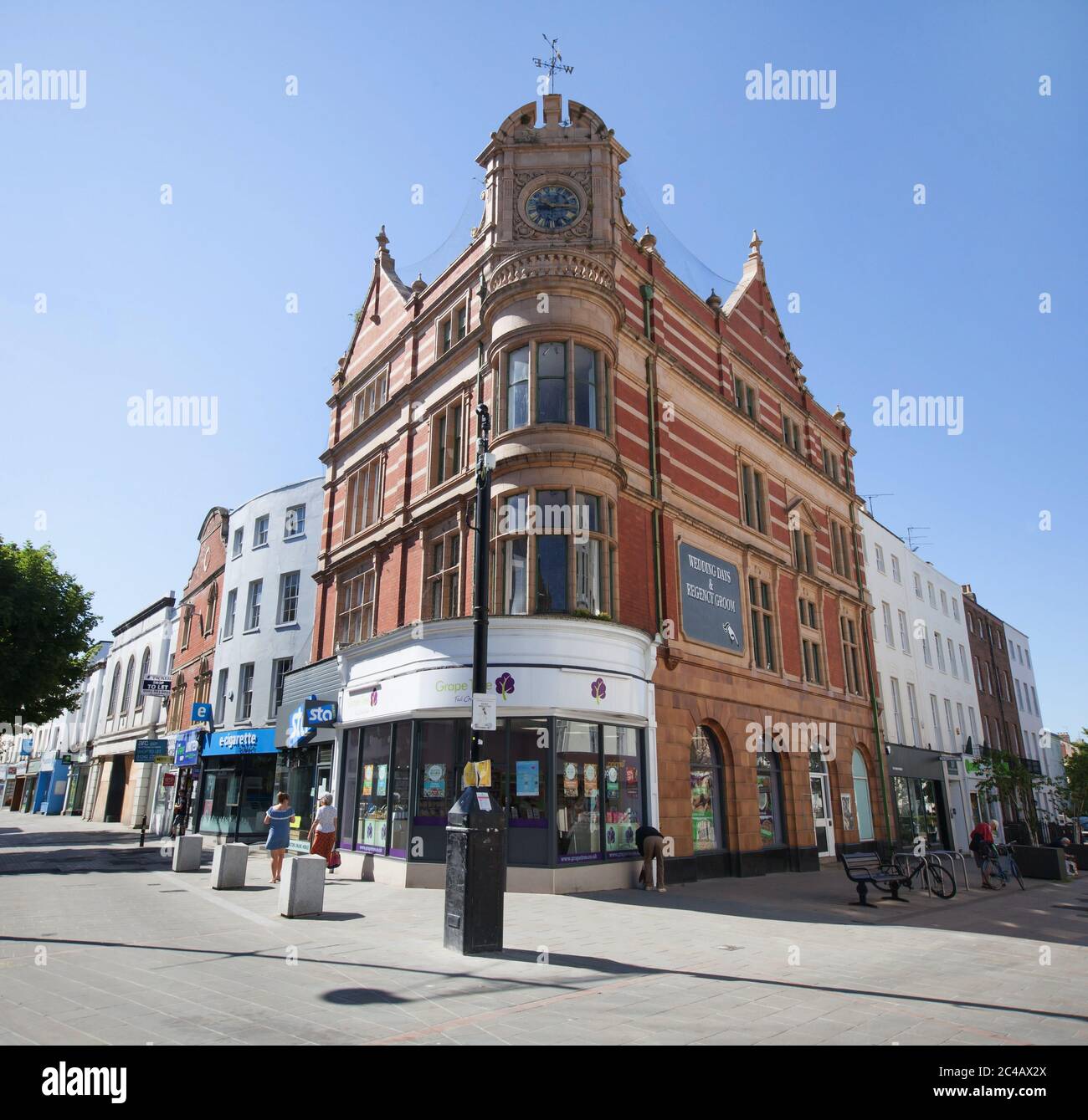 Views Of The High Street And Regent Street In Cheltenham 