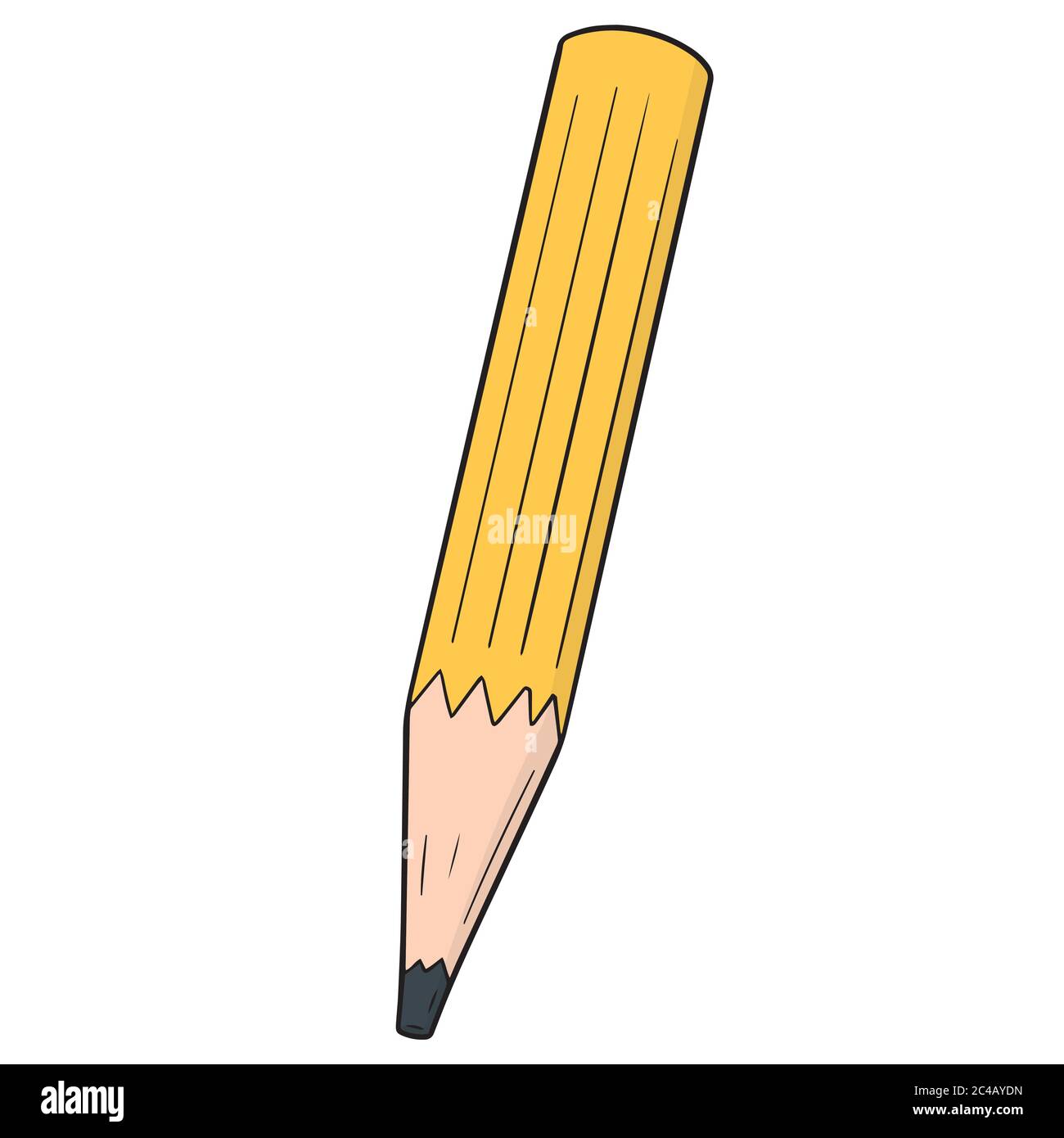 Drawing stroke graphite pencil Stock Vector Images - Alamy
