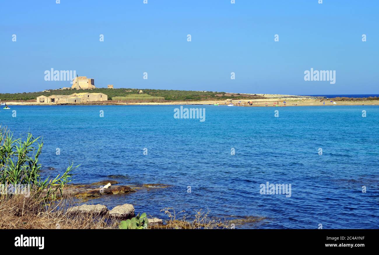 Portopalo beaches, Sicily, Italy Stock Photo - Alamy