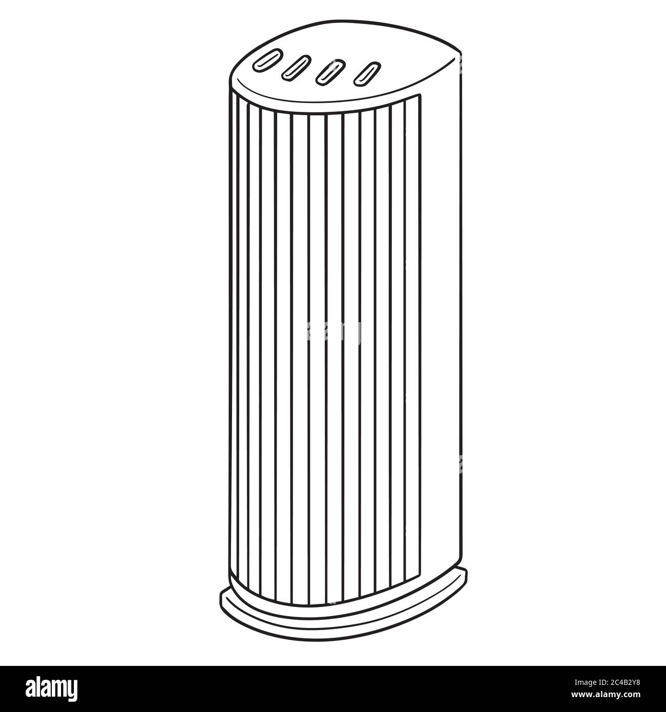 vector-of-fan-stock-vector-image-art-alamy
