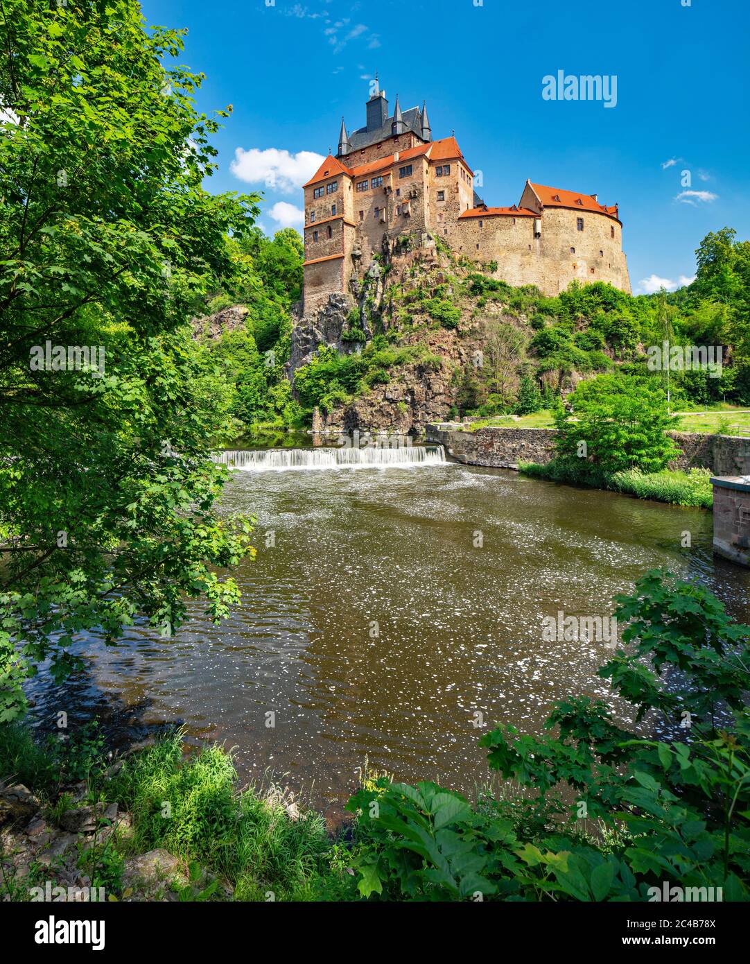Kriebstein castle near mittweida hi-res stock photography and images