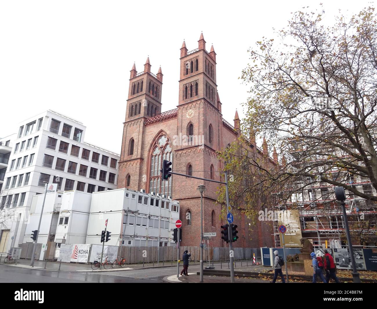 The architecture of Berlin. Modern, comfortable, liveable metropolis ...