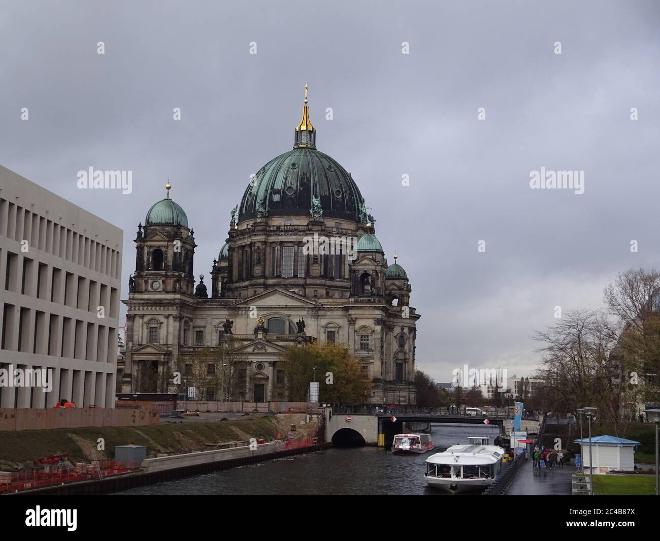 The architecture of Berlin. Modern, comfortable, liveable metropolis ...