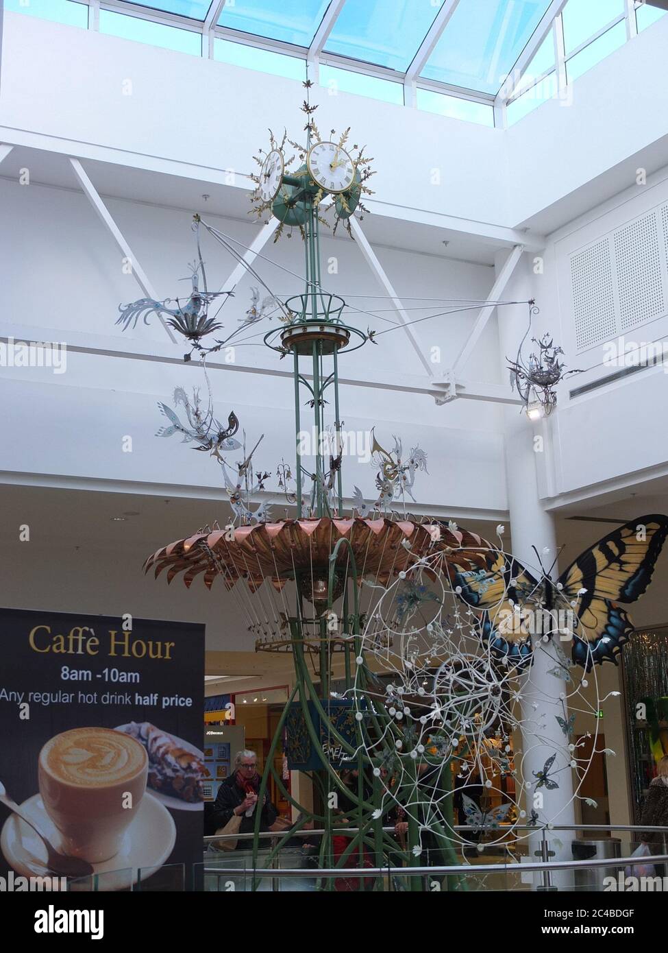 The 1973 Emett Clock, aka Aqua Horological Titinabulator, designed by