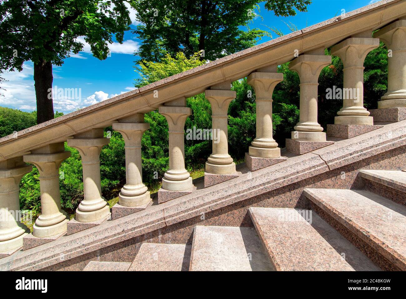 marble staircase in the hotel. many steep steps, a sharp turn on the stairs  down. natural stone on the stairs, expensive material, smooth texture  15582636 Stock Photo at Vecteezy