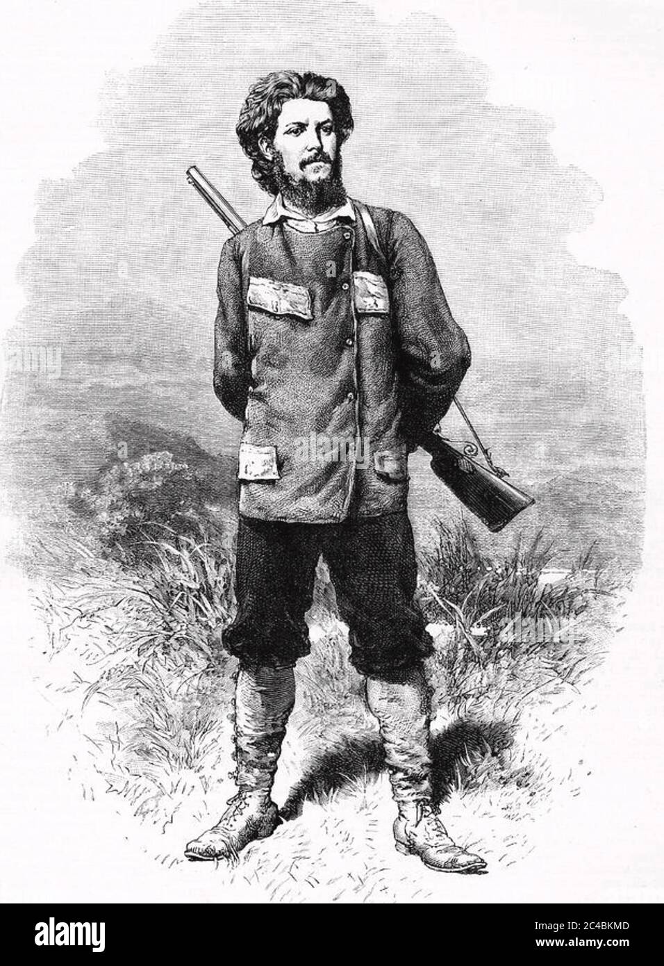 ALEXANDRE de SERPA PINTO (1846-1900) Portugese explorer and colonial administrator Stock Photo