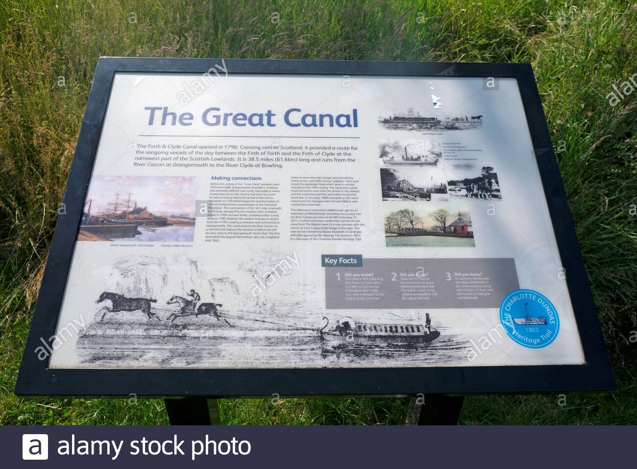 Forth and clyde canal 1800s hires stock photography and images Alamy