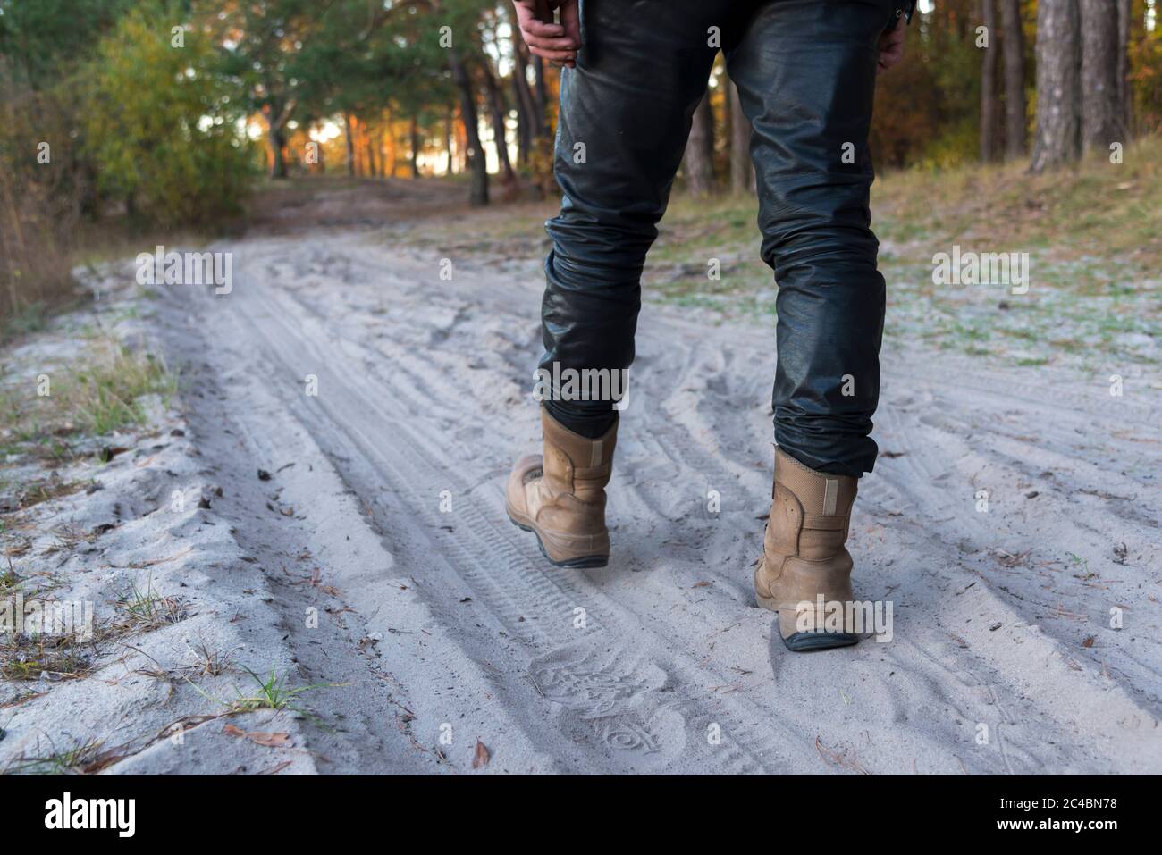 ankle boots biker style