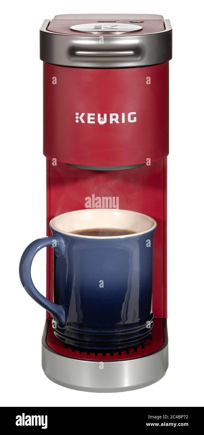 https://c8.alamy.com/comp/2C4BP72/keurig-k-mini-plus-single-serve-coffee-maker-2C4BP72.jpg