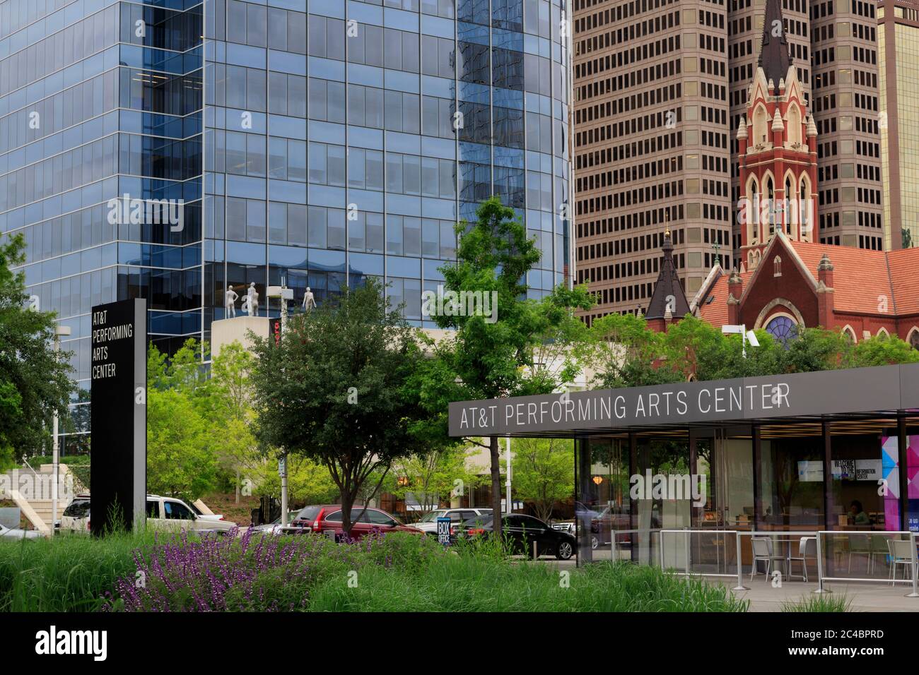Performing Arts Center, Dallas, Texas, USA Stock Photo - Alamy