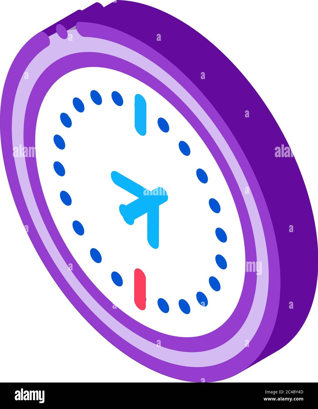 air navigation compass isometric icon vector illustration Stock Vector ...
