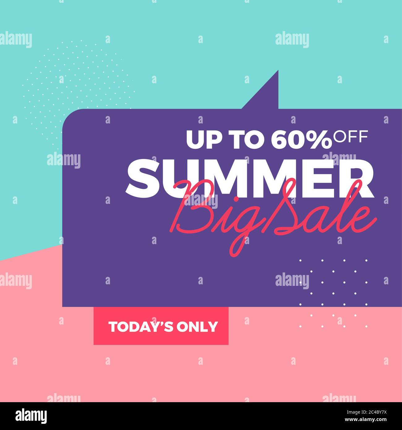 Summer sale poster Stock Vector
