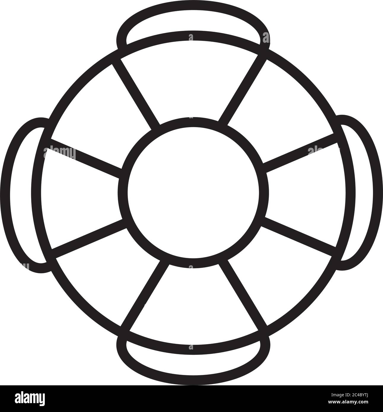float lifeguard line style icon vector illustration design Stock Vector ...