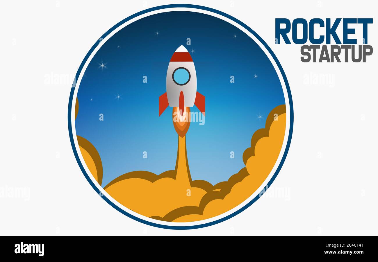 Start up rocket 3d hi-res stock photography and images - Alamy