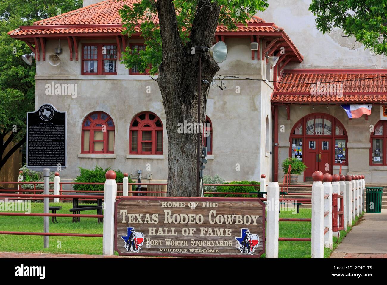 Texas Rodeo Cowboy Hall of Fame, Stockyards, Fort Worth, Texas, USA