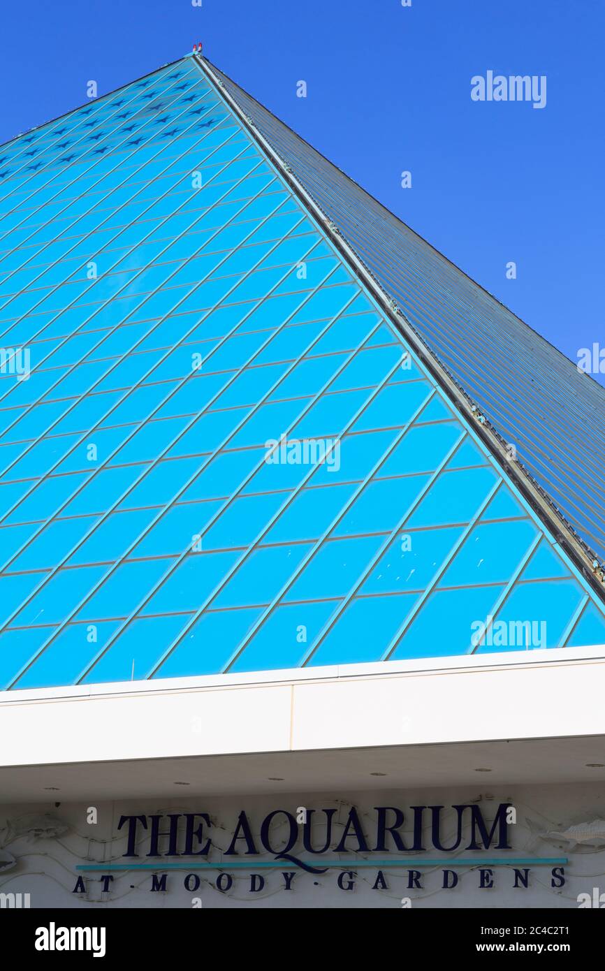 The Aquarium at Moody Gardens,Galveston,Texas,USA Stock Photo Alamy