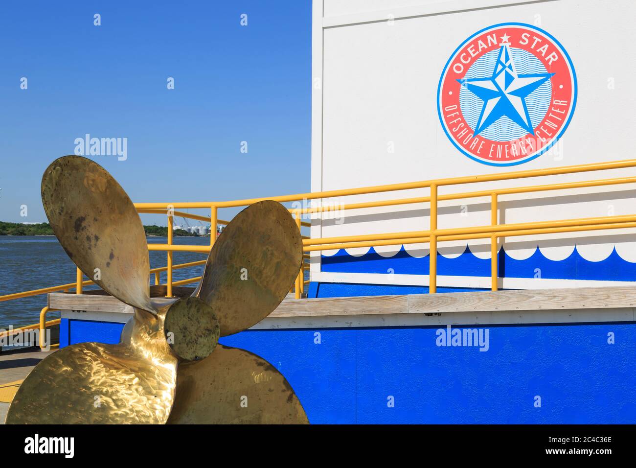 Ocean Star Offshore Energy Center,Galveston,Texas,USA Stock Photo Alamy
