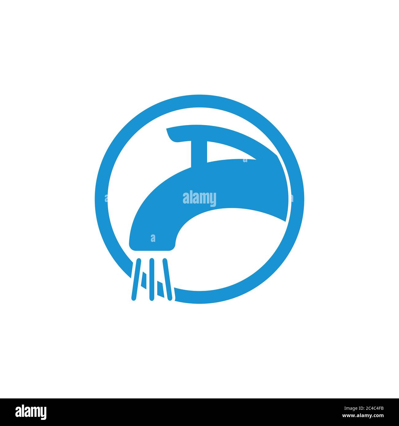vector of water faucet symbol logo Stock Vector Image & Art Alamy